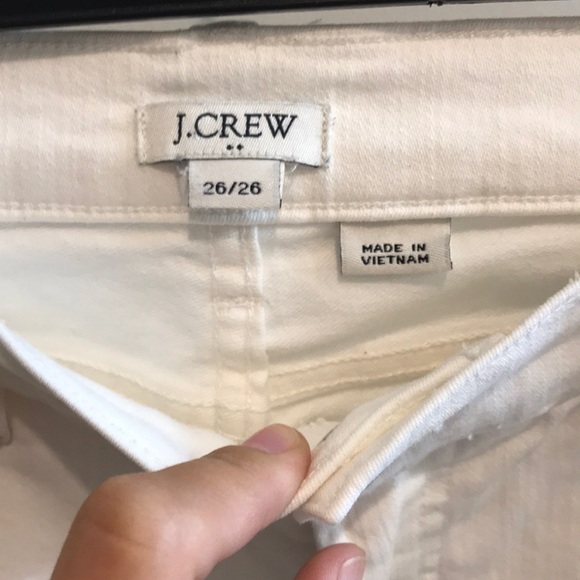 Jcrew White Jeans - Picture 2 of 4